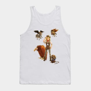 Tammy And Her Critters Tame The West Tank Top